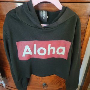 Jeans Warehouse Girls Crop Hoodie